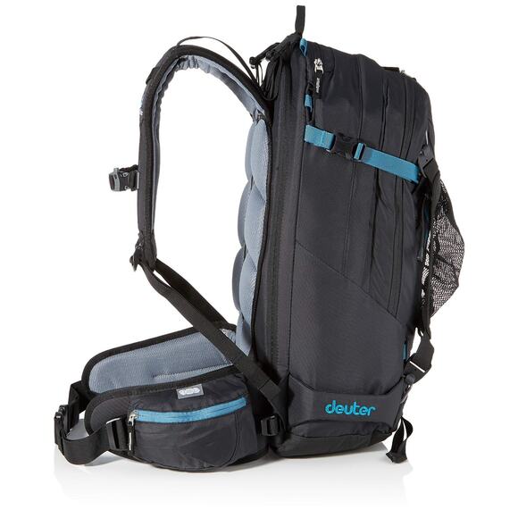 Deuter Freerider Pro 30 Ski Tour Snow Travel Alpine Hiking Black 30L Backpack - Picture 5 of 7